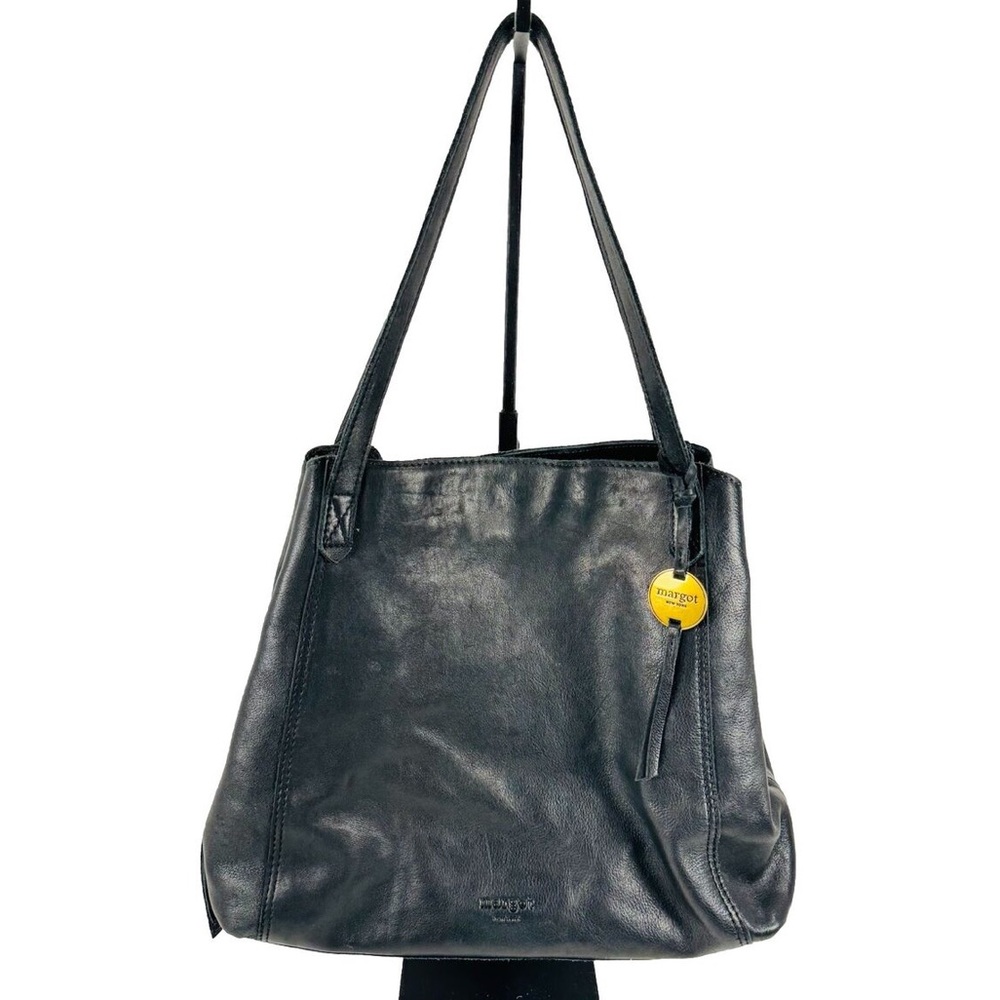 MARGOT NEW YORK LEATHER MARCY SHOULDER BAG